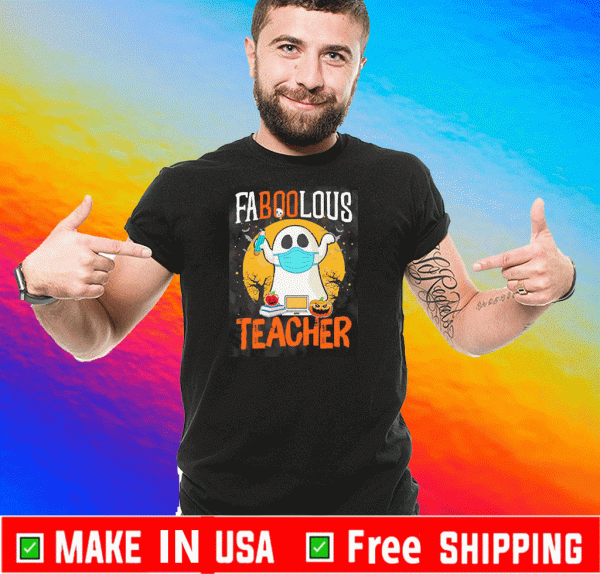 Teacher Faboolous teacher Halloween school Custom T-Shirt