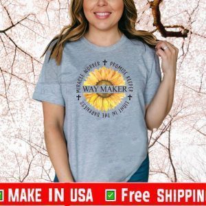 Miracle Worker Promise Keeper Light In The Darkness Tee Shirts