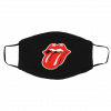 Rolling Stones Tongue Face Mask