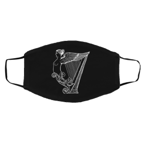 Irish Harp Face Mask