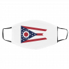 Ohio State Flag Face Mask