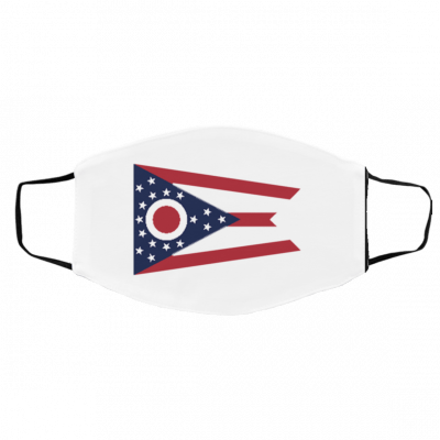 Ohio State Flag Face Mask
