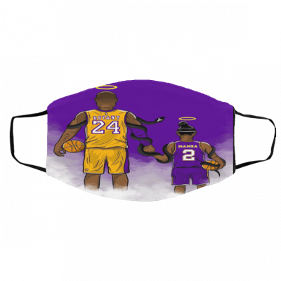 Kobe Bryant Gigi Remembrance Face Mask