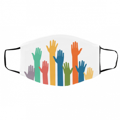 Be Kind Hand Sign Language Racist Face Mask