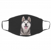 Love Dog Mouth Alaska Dog Smile Face Mask