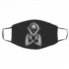 MARILYN MONROE GUNS WEED FACE MASK