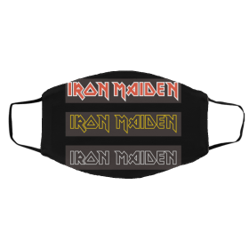 Iron Maiden Logo Face Masks