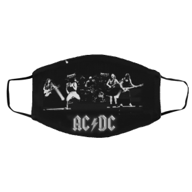 AC/DC ROCK BAND FACE MASK