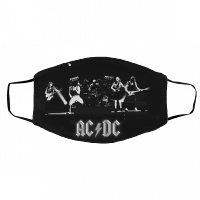 AC/DC ROCK BAND FACE MASK