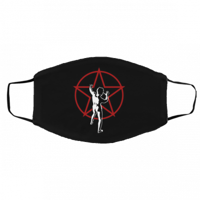 Rush rock band face mask