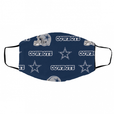 Da-lla-s Cow-bo-ys Face Mask