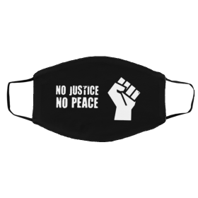 No justice no peace Face Mask
