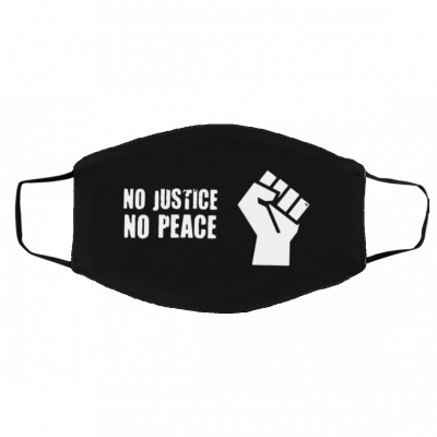 No justice no peace Face Mask