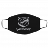 Logo Car Dodge Viper Face Mask