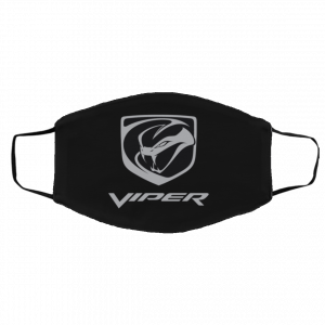 Logo Car Dodge Viper Face Mask
