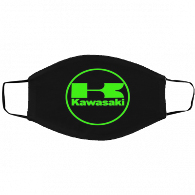 Logo Ka-w-as-a-ki Face Mask