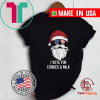 Christmas Election Santa I'm Voting For Cookies & Milk Gift T-Shirt