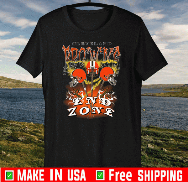 Official Cleveland Browns End Zone T-Shirt