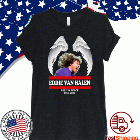 Eddie Van Halen Rest In Peace 1955 2020 Tee Shirts