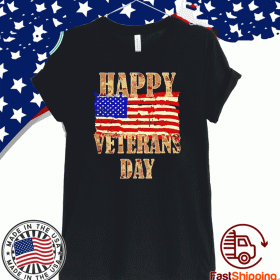Happy Veterans day American Flag 2020 T-Shirt