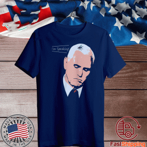 I'm Speaking Harris Pence Fly on Pence's Head Unisex T-Shirt
