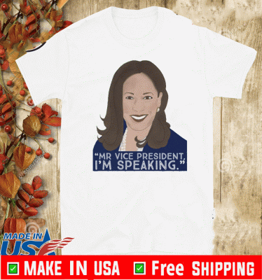 Buy Kamala Harris ‘I’m speaking’ comeback to Mike Pence interruptions appears on T-shirt
