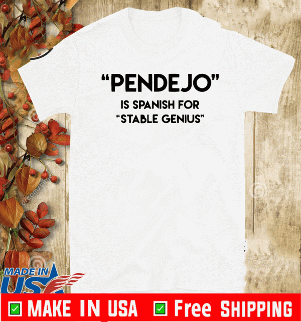 Pendejo in Spanish for Genius Shirt T-Shirt