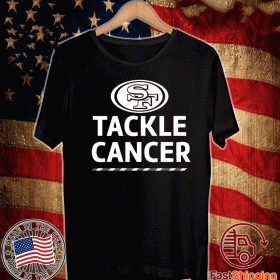 San Francisco 49ers Tackle Cancer Tee Shirts