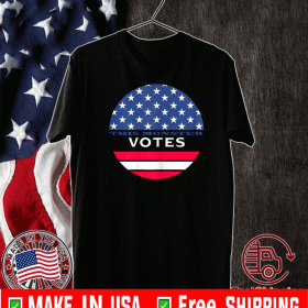 This Monster Votes US FLag T-Shirt