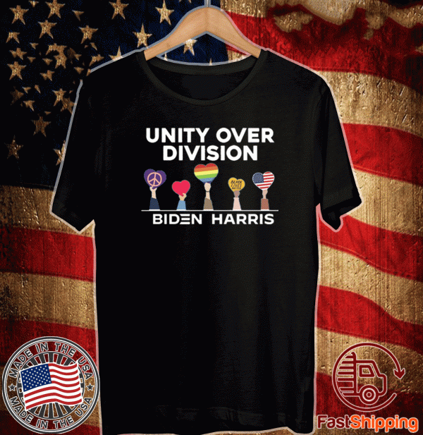 Unity Over Division Love Joe Biden-Harris T-Shirt