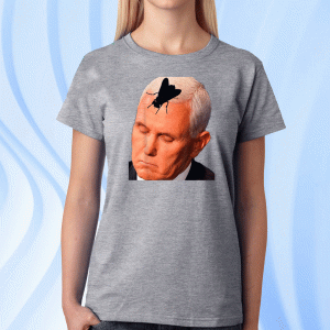 Vice President Mike Pence with Fly on the Head at TV debate Tee Shirts