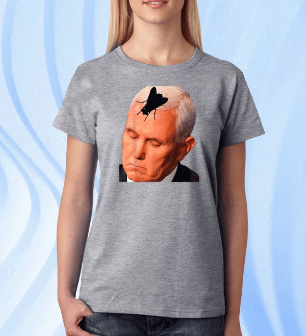 Vice President Mike Pence with Fly on the Head at TV debate Tee Shirts