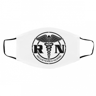 R-eg-ist-er-ed N-ur-se US Face Mask