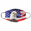 N-o-rt-h A-m-e-r-ica-n -Ba-ld- Ea-gl-e fl-ag Face Mask