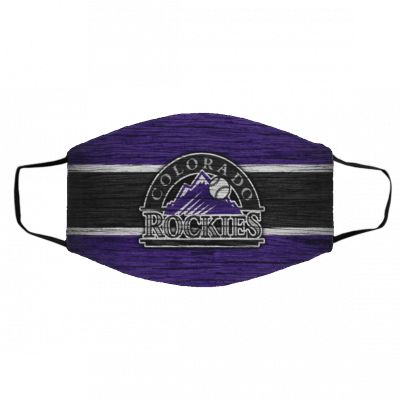 C-o-l-o-r-a-d-o R-o-c-k-i-e-s Face Mask