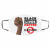 B-l-a-c-k l-i-v-e-s m-a-t-t-e-r s-t-o-p r-a-c-i-s-m Face Mask