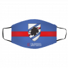 U-C S-a-m-p-d-o-r-i-a S-o-c-c-e-r C-l-u-b Face Mask