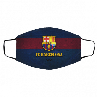 F-C B-a-r-c-e-l-o-n-a Face Mask