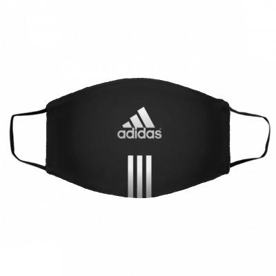 A-d-i-d-a-s Lo-g-o Face Mask