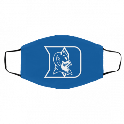 D-u-k-e B-l-u-e D-e-v-i-l-s Face Mask