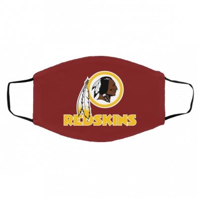 W-a-s-h-in-g-t-o-n R-e-d-s-k-i-n-s Face Mask