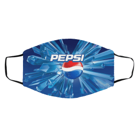F-r-e-s-h P-e-p-s-i Logo Logo Face Mask