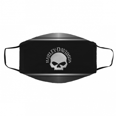 H-a-r-l-e-y-D-a-v-i-d-s-o-n S-k-u-l-l Face Mask