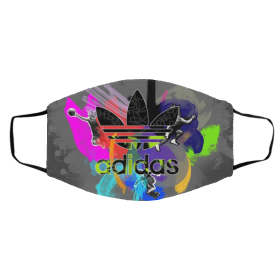 L-og-o A-di-d-as Face Mask