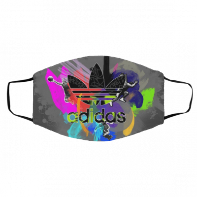 L-og-o A-di-d-as Face Mask