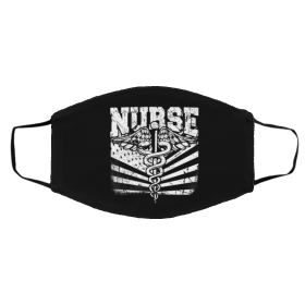 N-u-r-s-e F-l-a-g Face Mask