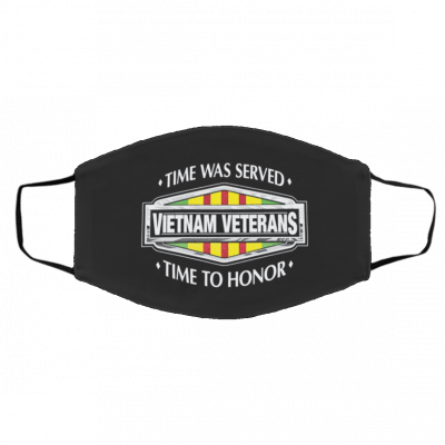 Ti-me T-o Ho-n-or C-us-to-m Face Mask