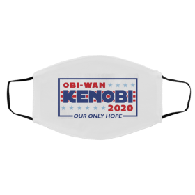 Ob-i-W-an Ke-nob-i 20-20 Ou-r O-nl-y Ho-pe Face Mask