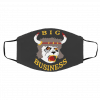 Ne-w F-ash-ion Bi-g B-us-ine-ss Offi-cial Me-rch Hor-ns Face Mask