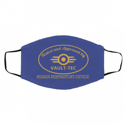 Te-ste-d A-nd A-pp-rove-d By V-ault-tec – Hu-m-an Res-pira-tory D-ev-ice Face Mask